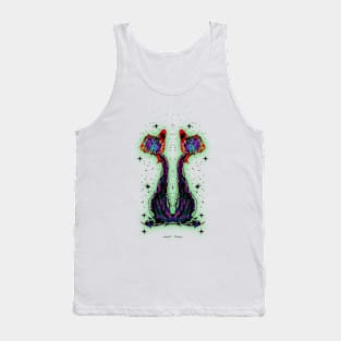 Aquarius 2c Indigo Tank Top